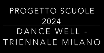 Progetto inclusivo 2024 Dance Well